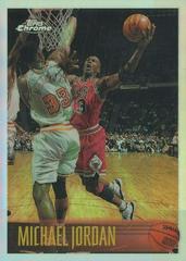 Michael Jordan [Refractor] #139 Basketball Cards 1996 Topps Chrome Prices