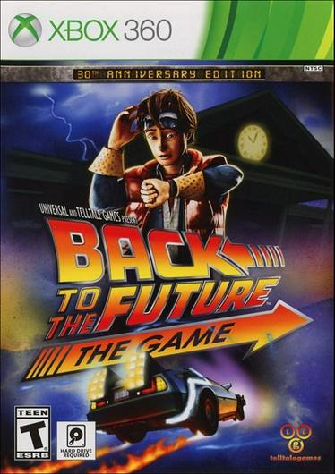 Back to the Future: The Game 30th Anniversary Cover Art