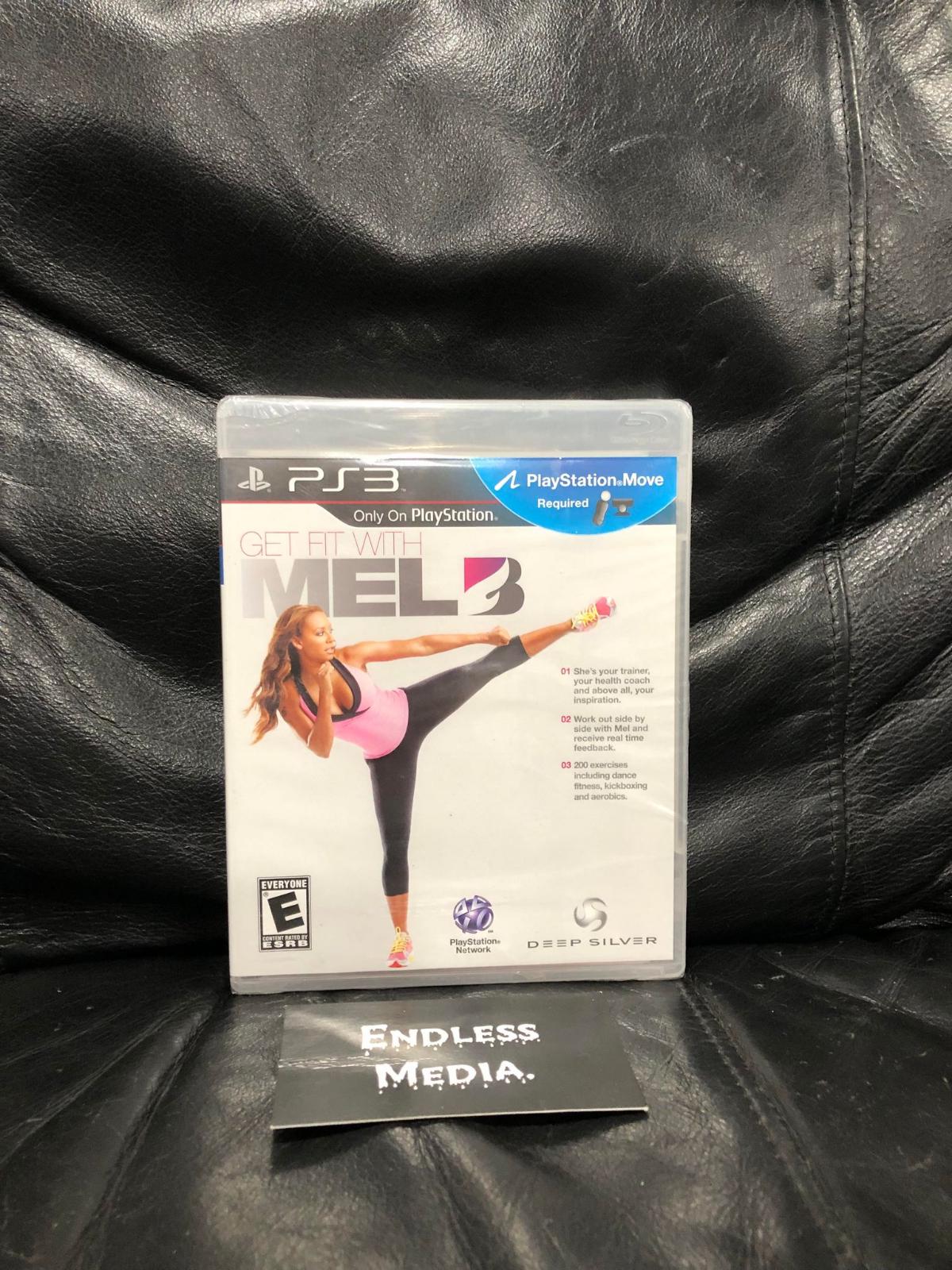 Jeu PS3 : Get Fit With Mel B - Version PAL Française - En Bon État (Promo)