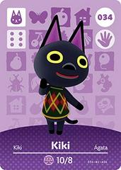 Kiki #034 [Animal Crossing Series 1] Amiibo Cards Prices