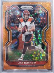 Joe Burrow [Orange Disco Prizm] #307 Football Cards 2020 Panini Prizm Prices