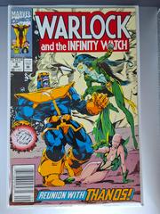 Warlock And The Infinity Watch [Newsstand] #8 (1992) Comic Books Warlock and the Infinity Watch Prices
