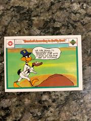 Baseball According To Daffy Duck #548 / 551 Baseball Cards 1990 Upper Deck Comic Ball Prices