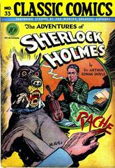 Adventures of Sherlock Holmes Comic Books Classic Comics Prices