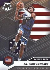 Anthony Edwards Basketball Cards 2020 Panini Mosaic Prices