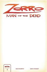 Zorro: Man of the Dead [Blank Sketch] Comic Books Zorro: Man of the Dead Prices
