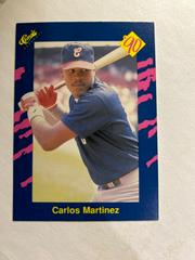 Carlos Martinez Baseball Cards 1990 Classic Prices