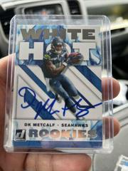 DK Metcalf Football Cards 2019 Donruss White Hot Rookies Autographs Prices