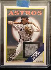 Craig Biggio #88R-CBI Baseball Cards 2023 Topps Series 1 1988 35th Anniversary Relics Prices