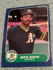 Mike Davis #416 Baseball Cards 1986 Fleer Prices