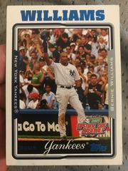 Bernie Williams Baseball Cards 2005 Topps Opening Day Prices