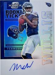 Malik Willis [2012 Throwback Autograph] #12TR-MW Football Cards 2022 Panini Contenders Optic Throwback Rookie Autographs Prices