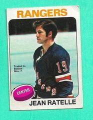 Jean Ratelle [Trade Noted] Hockey Cards 1975 O-Pee-Chee Prices