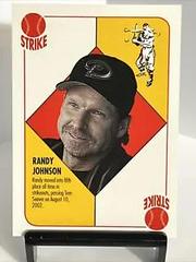 Randy Johnson [Strike] Baseball Cards 2002 Topps Prices