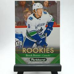 Brock Boeser #270 Hockey Cards 2017 Upper Deck Parkhurst Prices