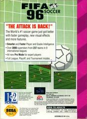 FIFA Soccer 96 - Back | FIFA Soccer 96 Sega Game Gear
