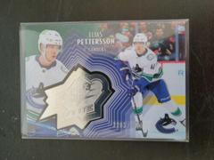 Elias Pettersson Hockey Cards 2021 Upper Deck SPx Finite Prices