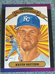 Kevin Seitzer #10 Baseball Cards 1989 Donruss Diamond Kings Prices