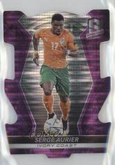 Serge Aurier [Purple Die Cut] Soccer Cards 2016 Panini Spectra Prices