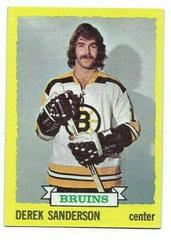 Derek Sanderson #182 Hockey Cards 1973 Topps Prices