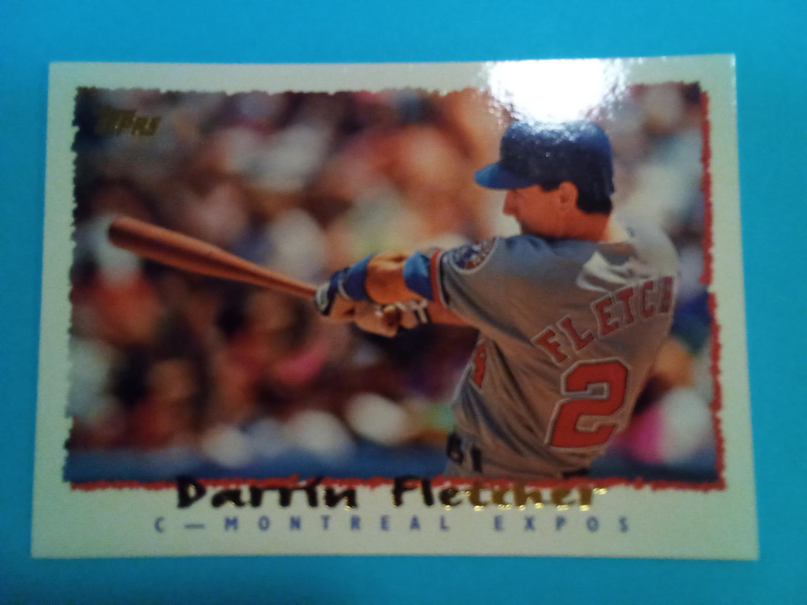 Darrin Fletcher Ungraded 1995 Topps