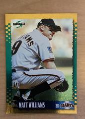 Matt Williams [Gold Rush] #5 Baseball Cards 1995 Score Prices