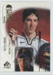 Brian Finley [Power Shift] #114 Hockey Cards 1998 SP Authentic Prices