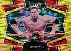 Batista [Gold Flash] #10 Wrestling Cards 2023 Panini Select WWE Snapshots Prices