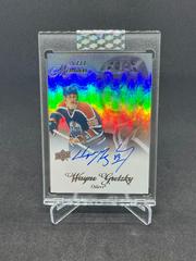 Wayne Gretzky Hockey Cards 2020 Upper Deck Clear Cut NHL Memoirs Autographs Prices