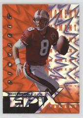 Steve Young [Moment Orange] Football Cards 1997 Pinnacle Epix Prices