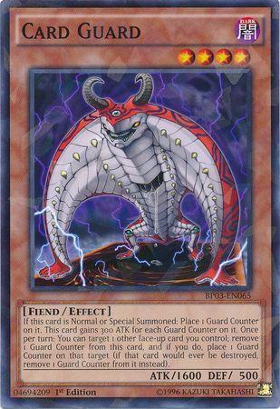 Card Guard [Shatterfoil Rare 1st Edition] BP03-EN065 YuGiOh Battle Pack 3: Monster League