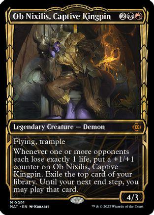 Ob Nixilis, Captive Kingpin [Showcase] #91 Magic March of the Machine: The Aftermath