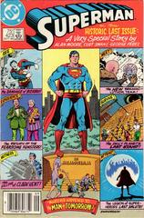 Superman [Newsstand] #423 (1986) Comic Books Superman Prices