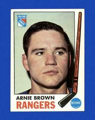 Arnie Brown Hockey Cards 1969 Topps Prices