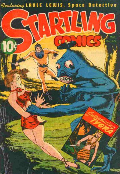 Startling Comics #45 (1947) Comic Books Startling Comics