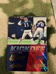 Phil Simms [Kickoff] #6 Football Cards 2017 Panini Playoff Prices