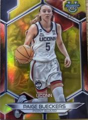 Paige Bueckers [Yellow Refractor] #87 Basketball Cards 2023 Bowman Best University Prices