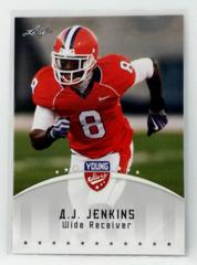 A.J. Jenkins Football Cards 2012 Leaf Young Stars Prices