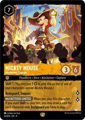 Mickey Mouse - Musketeer Captain [Foil] #16 Lorcana Ursula's Return Prices