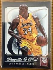 Shaquille O'Neal #184 Basketball Cards 2012 Panini Elite Prices
