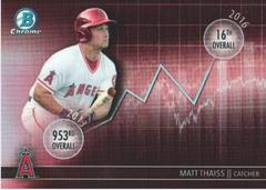 Matt Thaiss #DD-MT Baseball Cards 2016 Bowman Draft Dividends Prices