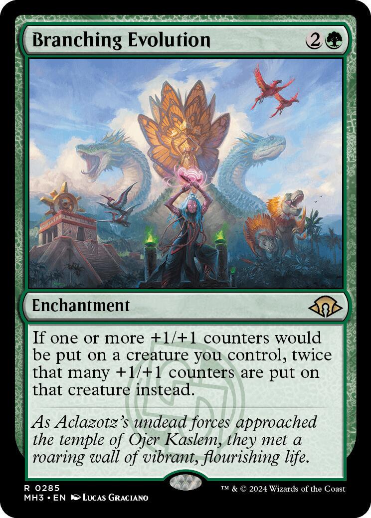 Branching Evolution [Foil] #285 Magic Modern Horizons 3