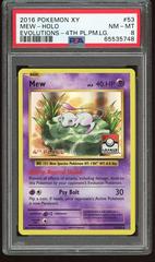 Mew [4th Place League] #53 Pokemon Evolutions Prices