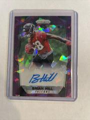 Brian Hill [Purple Crystals] Football Cards 2017 Panini Prizm Rookie Autographs Prices