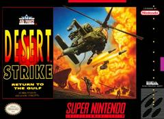 Desert Strike: Return To The Gulf - Front | Desert Strike Return to the Gulf Super Nintendo