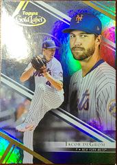 Jacob DeGrom #63 Baseball Cards 2021 Topps Gold Label Prices