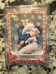 Walker Buehler [Red] #HW25 Baseball Cards 2022 Topps Holiday Prices