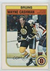Wayne Cashman Hockey Cards 1982 O-Pee-Chee Prices