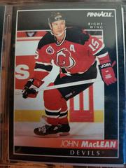 John MacLean Hockey Cards 1992 Pinnacle Prices