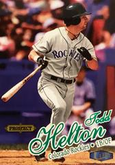 Todd Helton #224 Baseball Cards 1998 Ultra Prices